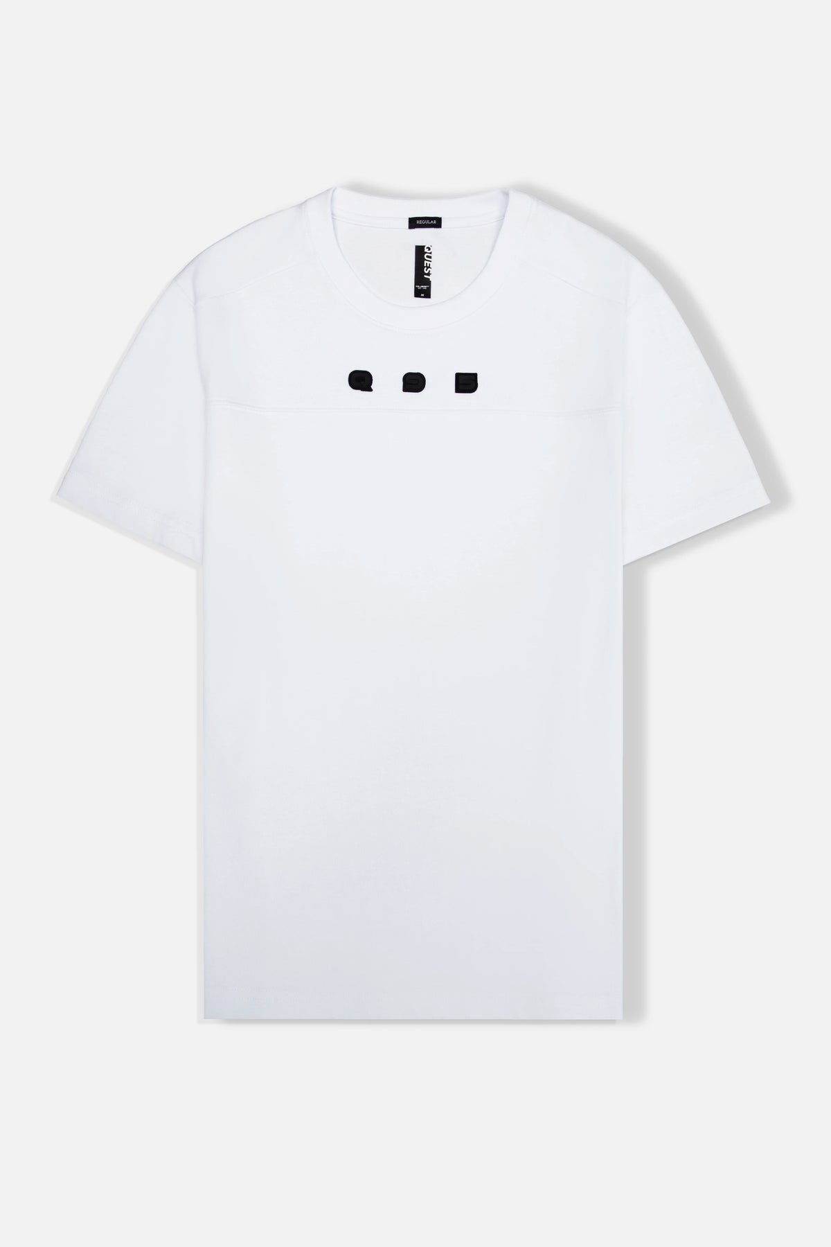 CAMISETA MANGA CORTA COLOR BLANCO OPTICO