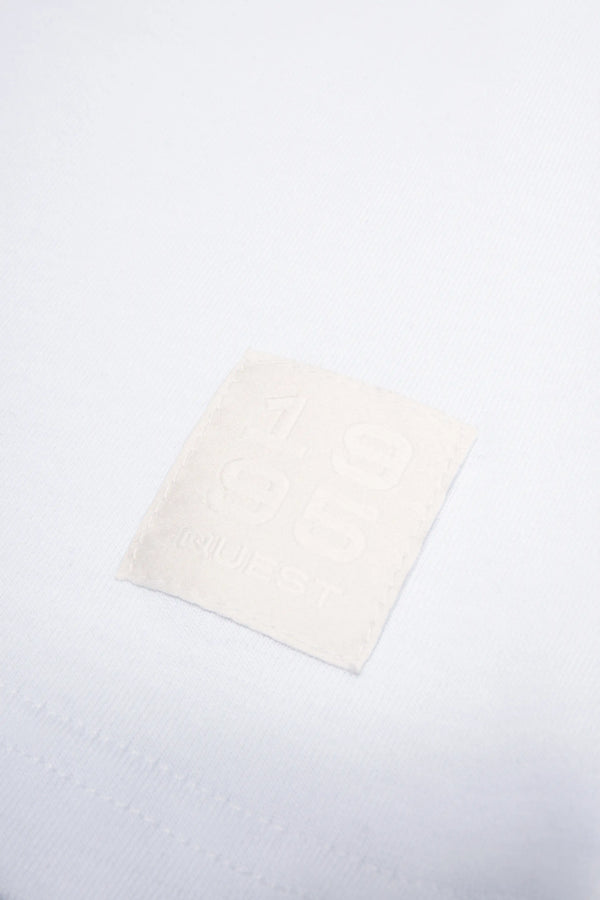 CAMISETA MANGA CORTA COLOR BLANCO OPTICO