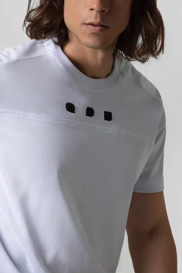 CAMISETA MANGA CORTA COLOR BLANCO OPTICO