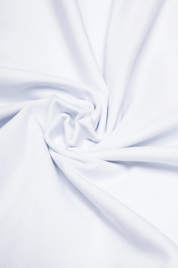 CAMISETA MANGA CORTA COLOR BLANCO OPTICO