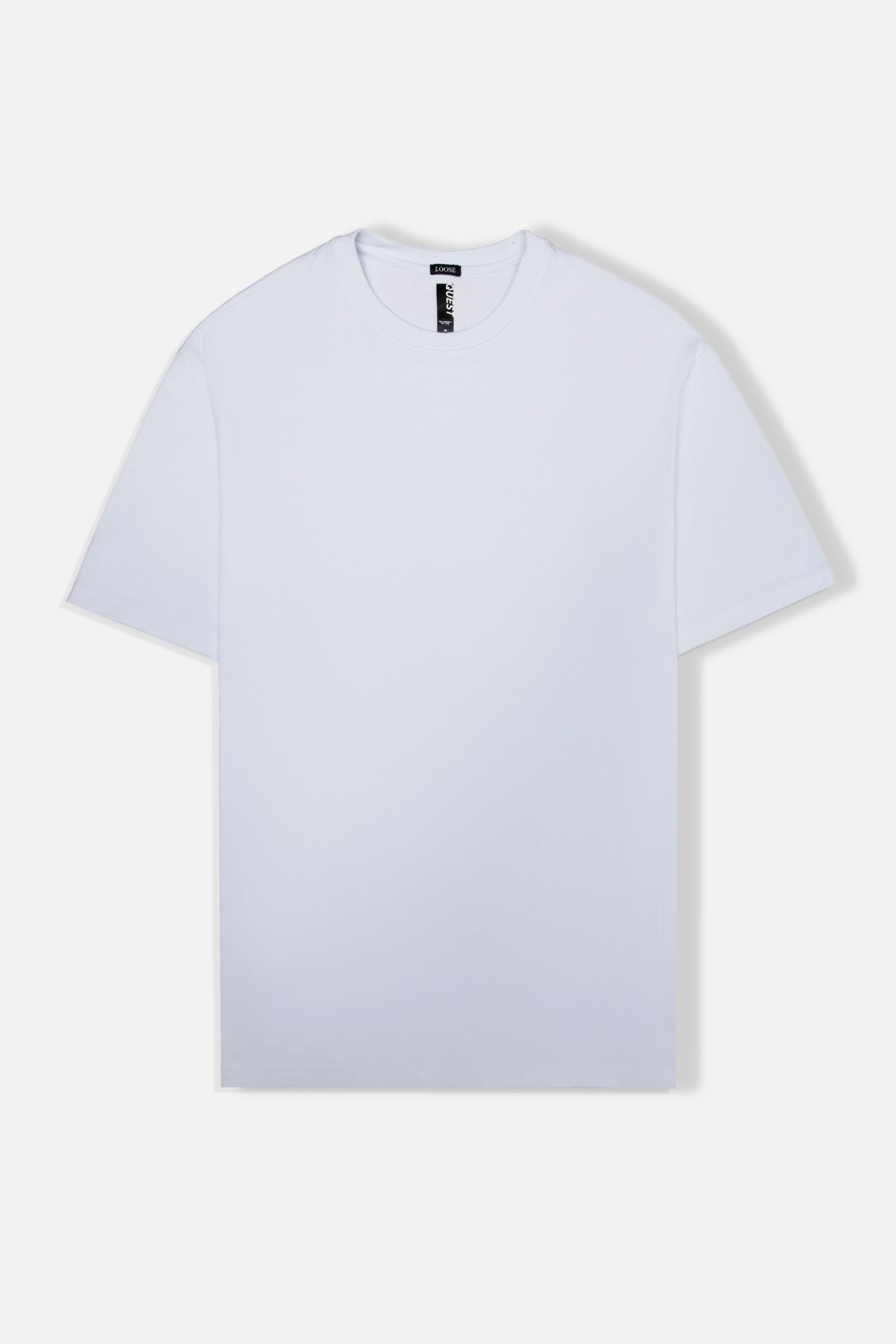 CAMISETA MANGA CORTA COLOR BLANCO OPTICO