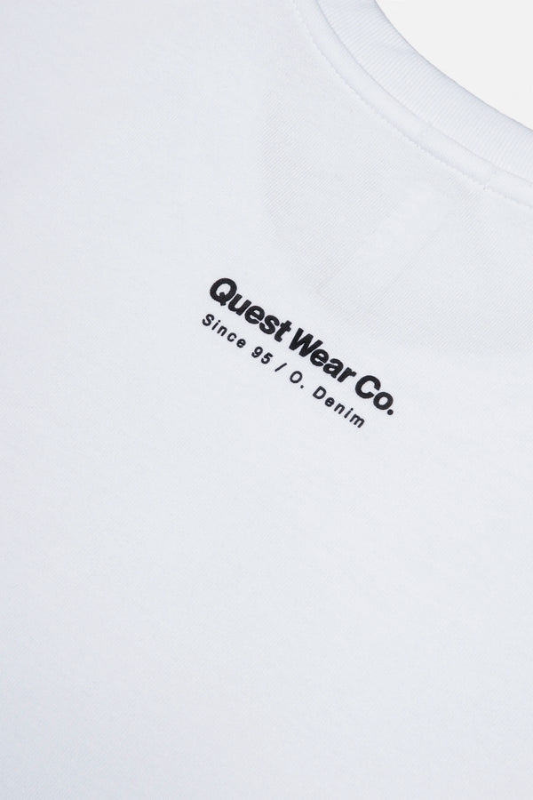 CAMISETA MANGA CORTA COLOR BLANCO OPTICO