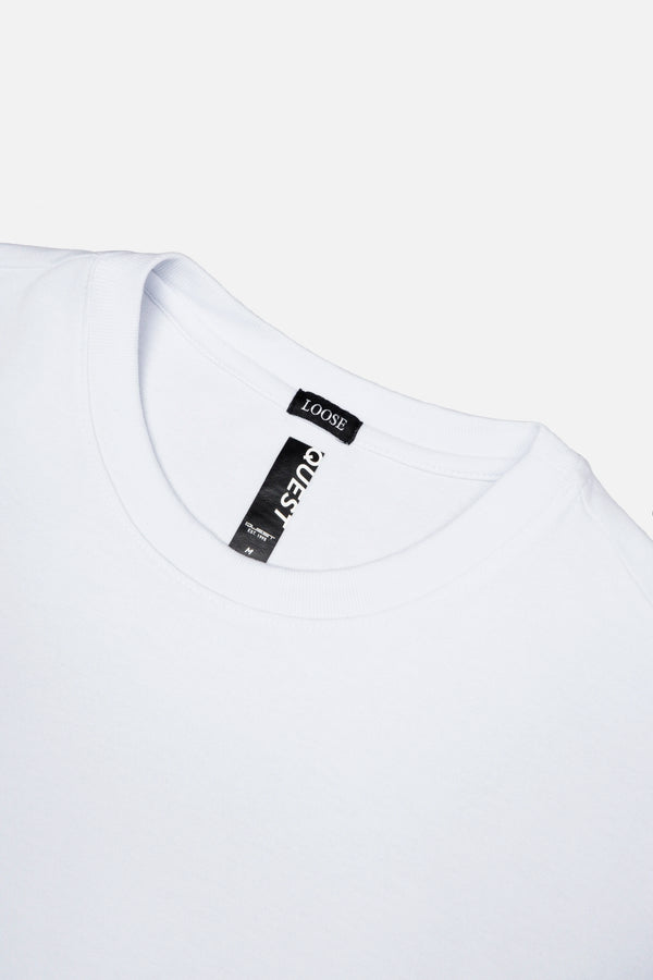 CAMISETA MANGA CORTA COLOR BLANCO OPTICO