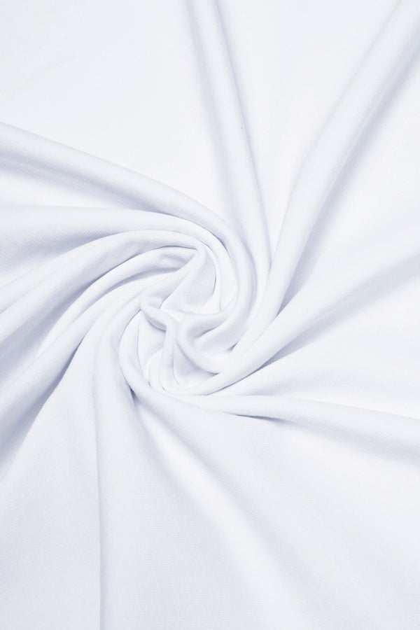 CAMISETA MANGA CORTA COLOR BLANCO OPTICO