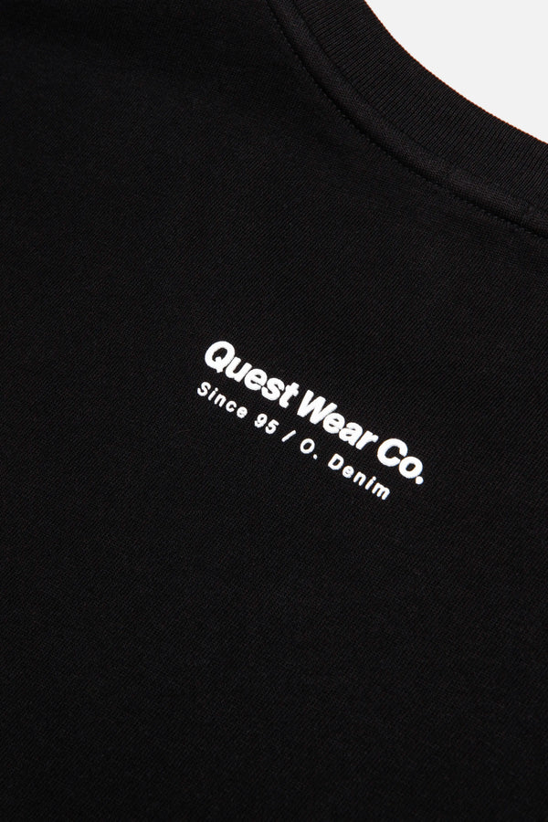 CAMISETA MANGA CORTA COLOR NEGRO