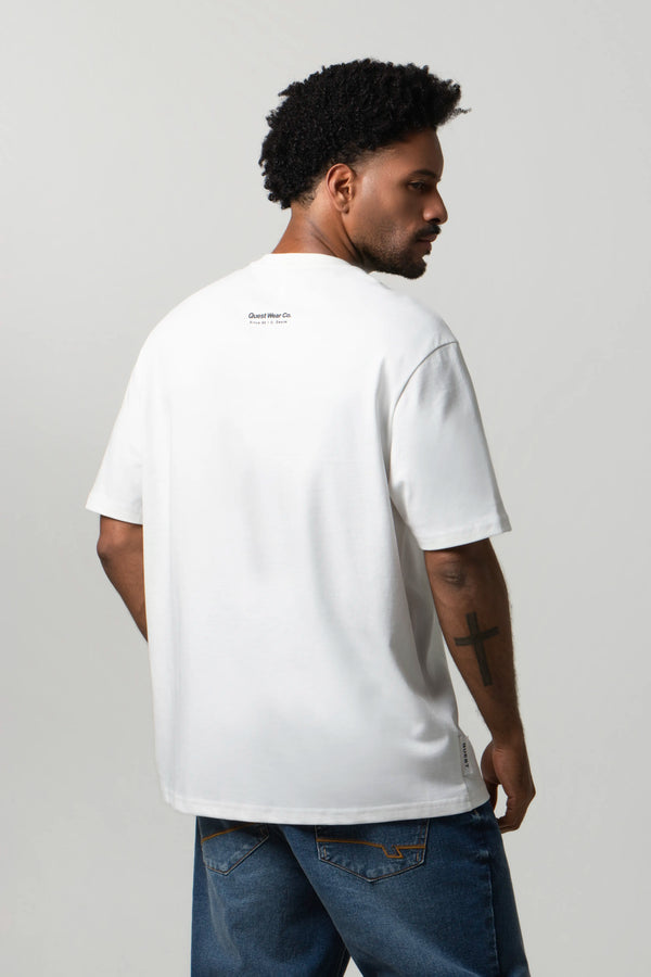CAMISETA MANGA CORTA COLOR IVORY