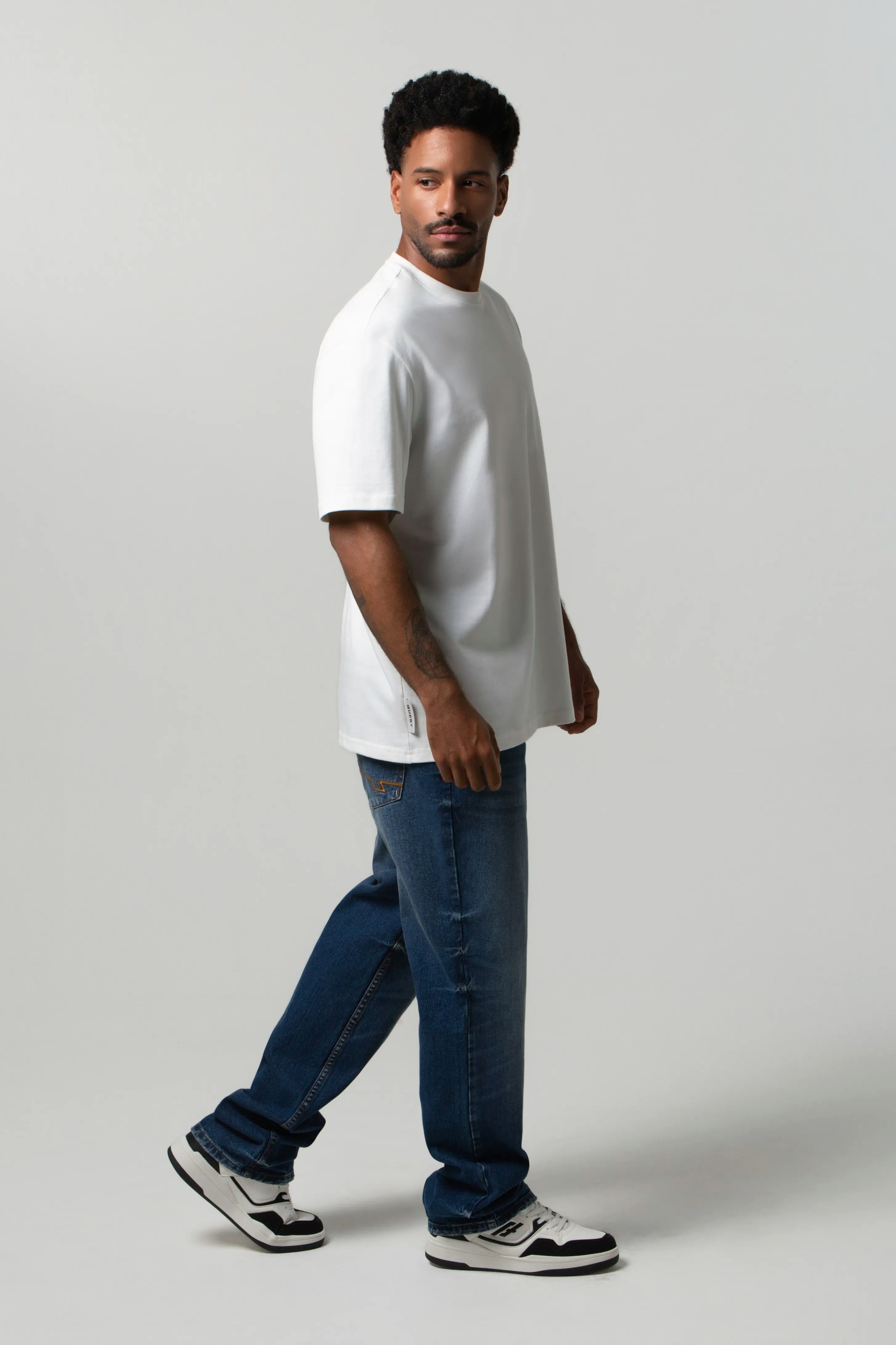 CAMISETA MANGA CORTA COLOR IVORY