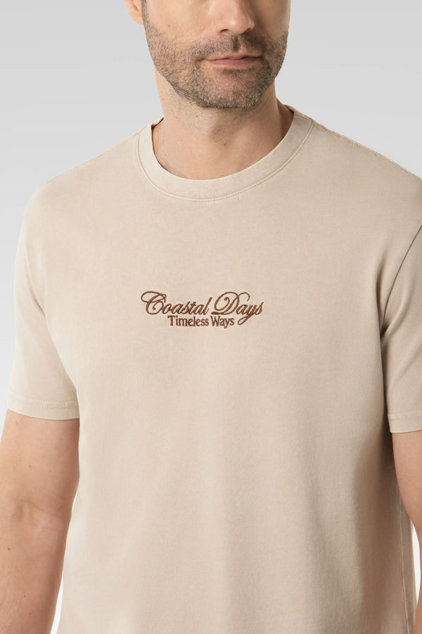 CAMISETA MANGA CORTA COLOR BRAZILIAN SAND