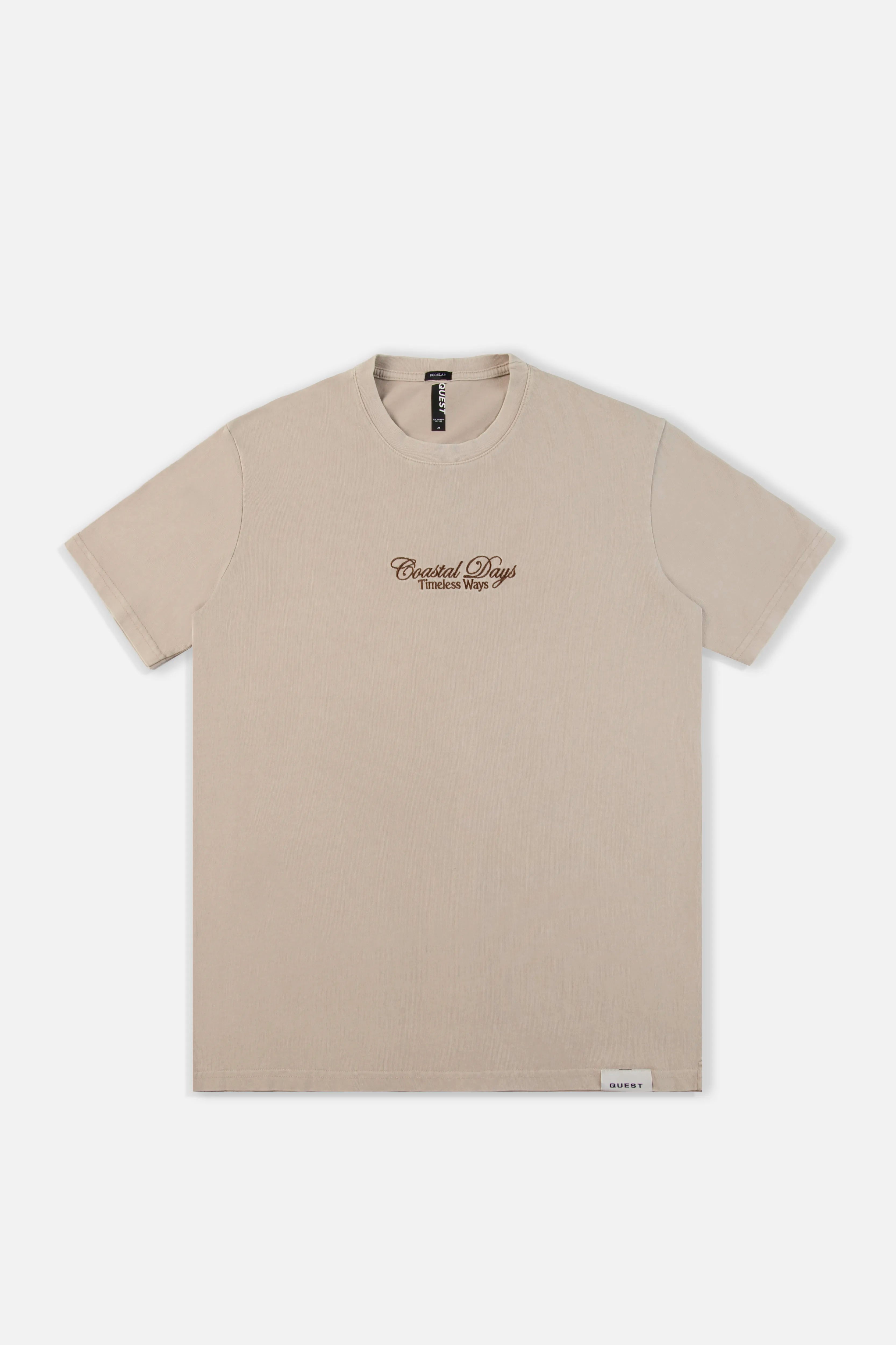 CAMISETA MANGA CORTA COLOR BRAZILIAN SAND