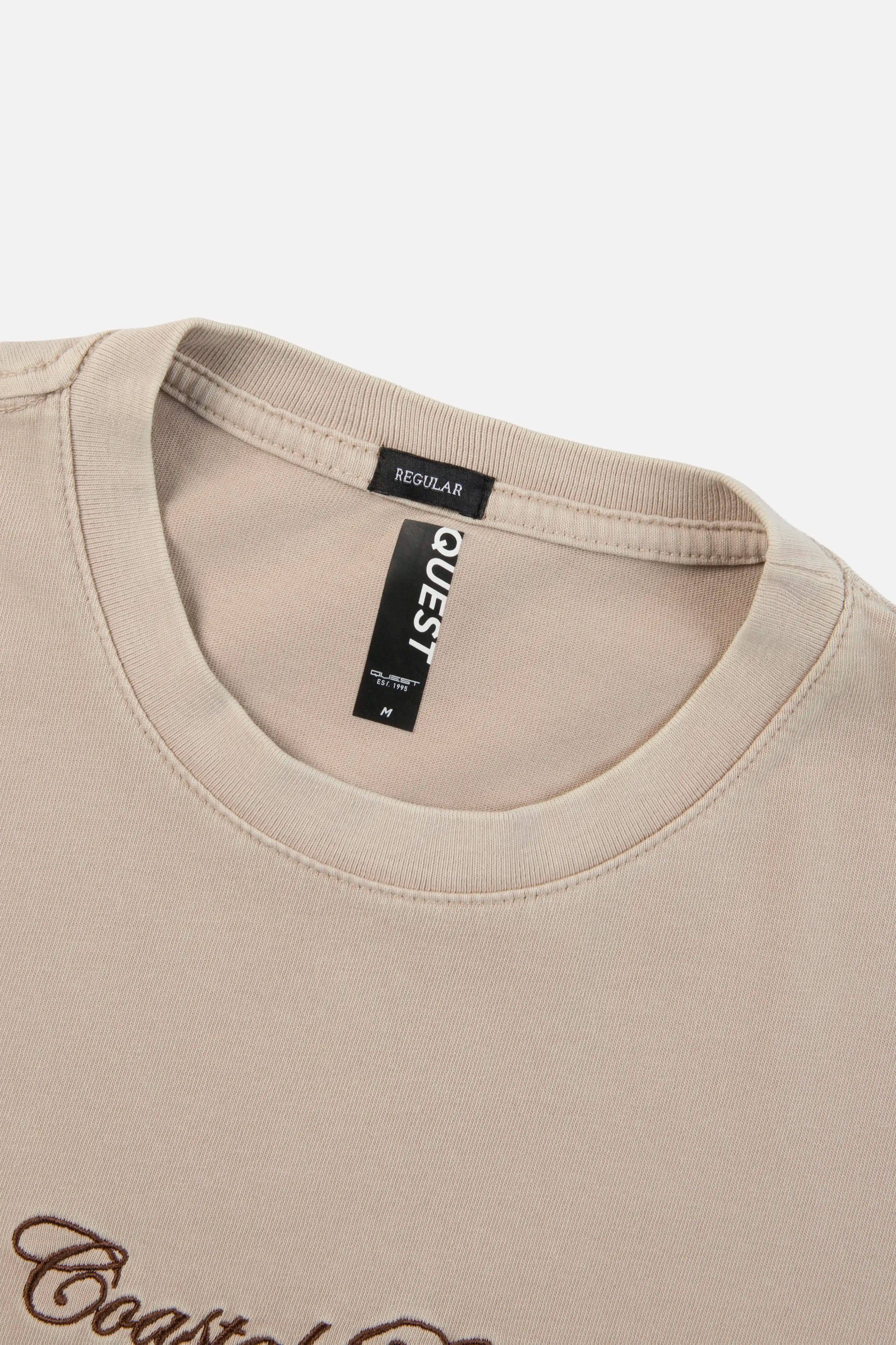 CAMISETA MANGA CORTA COLOR BRAZILIAN SAND