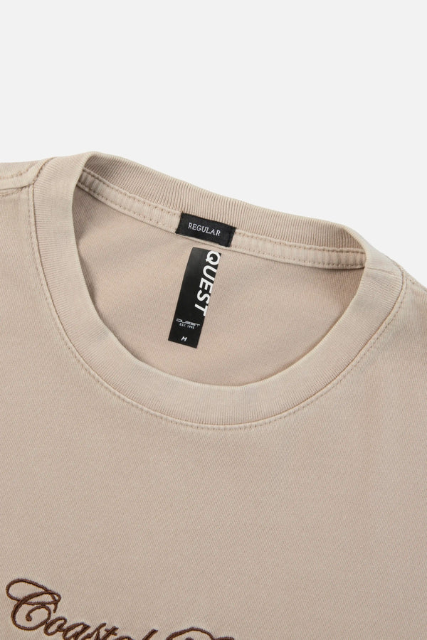 CAMISETA MANGA CORTA COLOR BRAZILIAN SAND