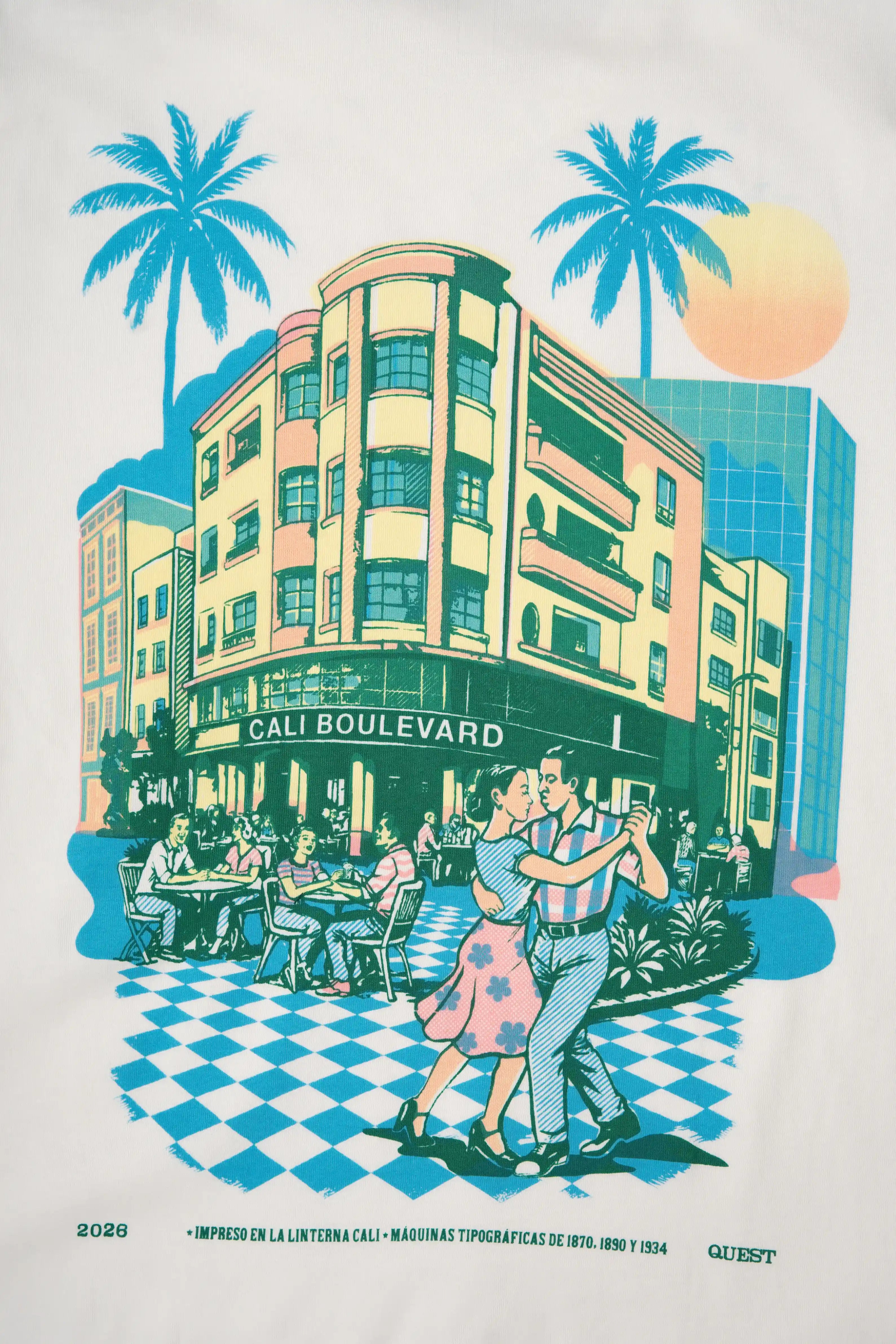 CAMISETA MANGA CORTA COLOR IVORY