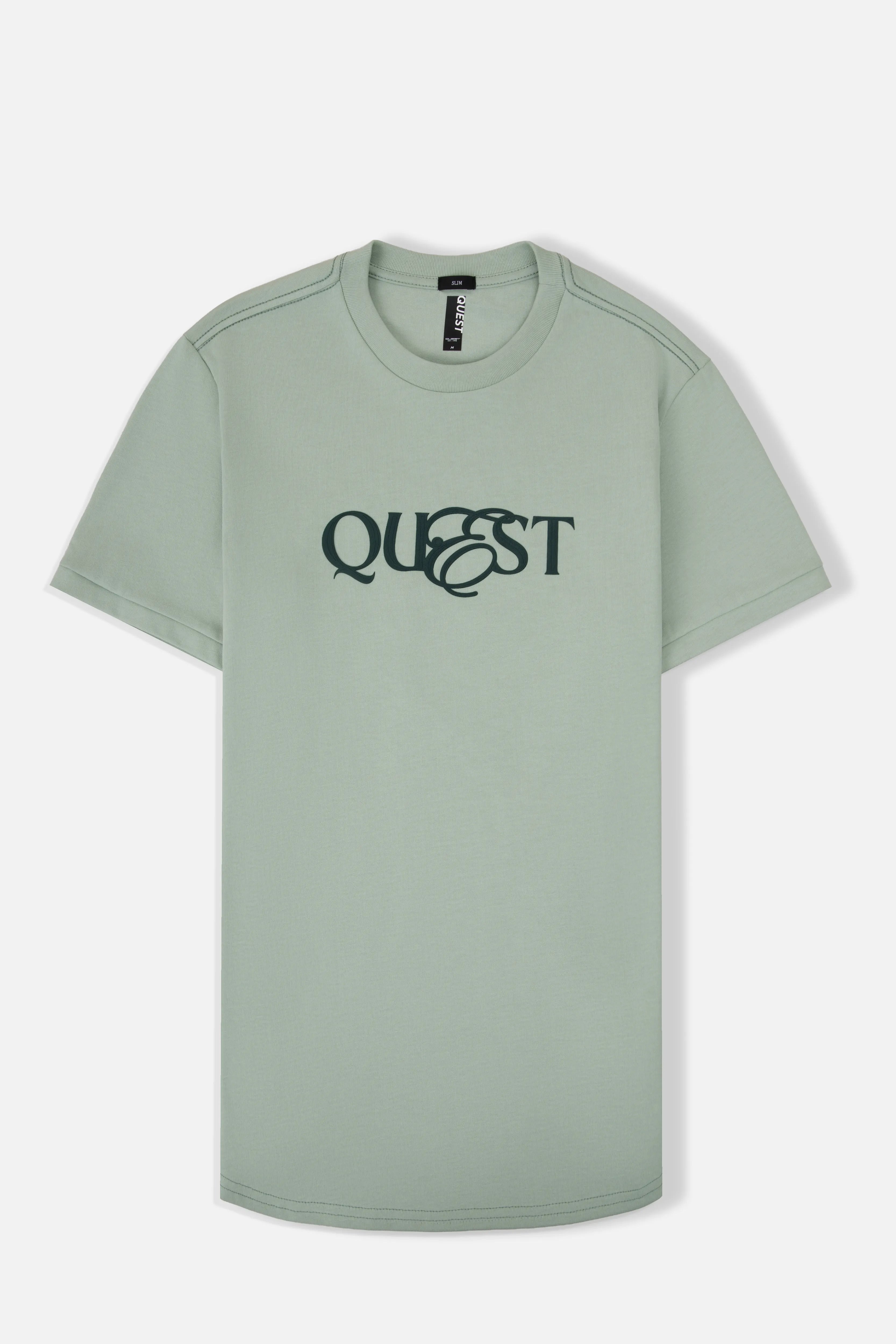 CAMISETA MANGA CORTA COLOR FROSTY GREEN