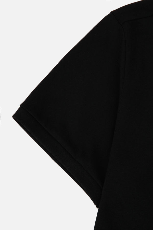 CAMISETA MANGA CORTA COLOR NEGRO
