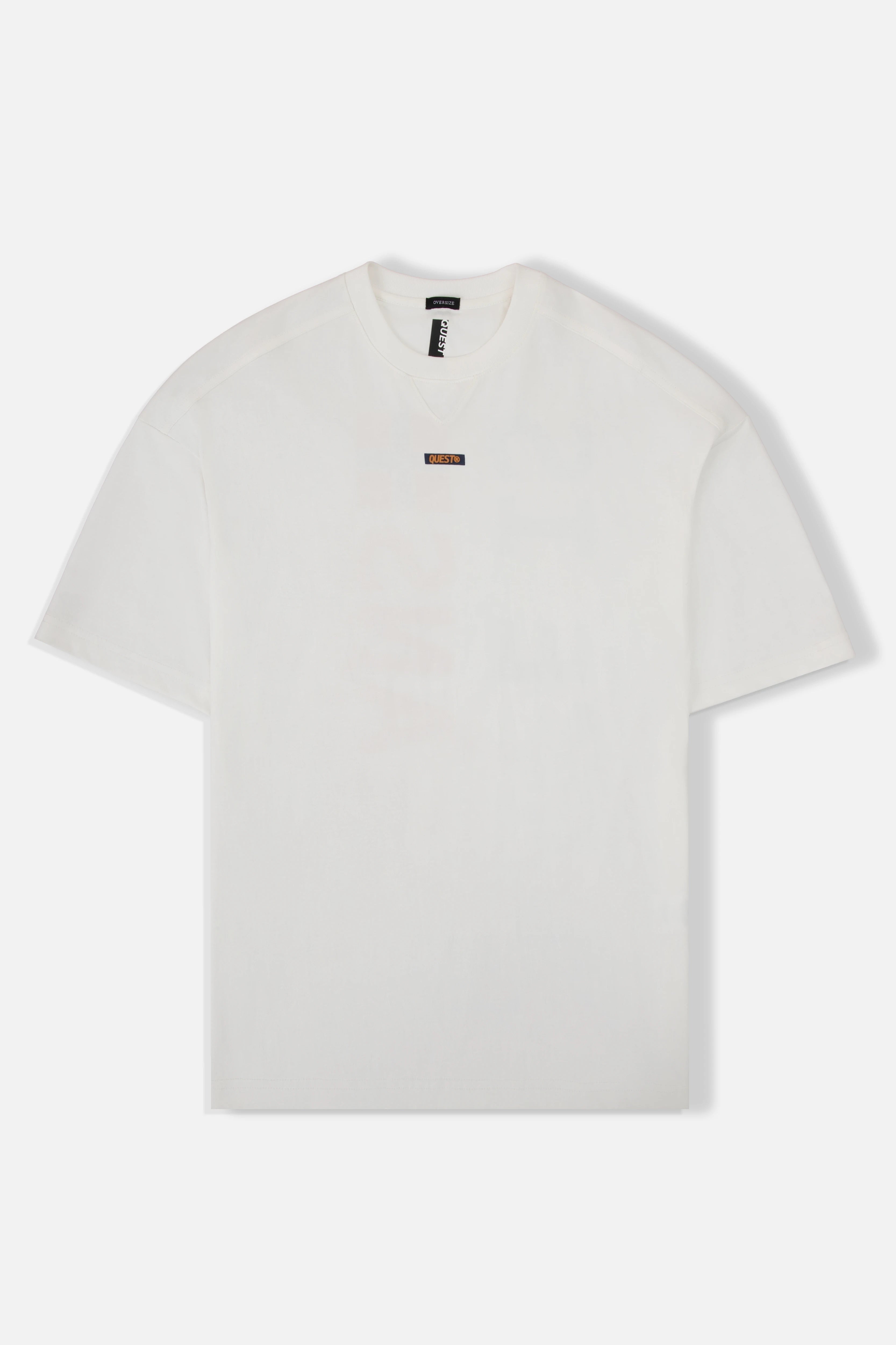 CAMISETA MANGA CORTA COLOR IVORY
