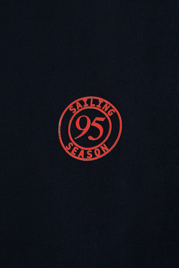 CAMISETA MANGA CORTA COLOR AZUL OSCURO