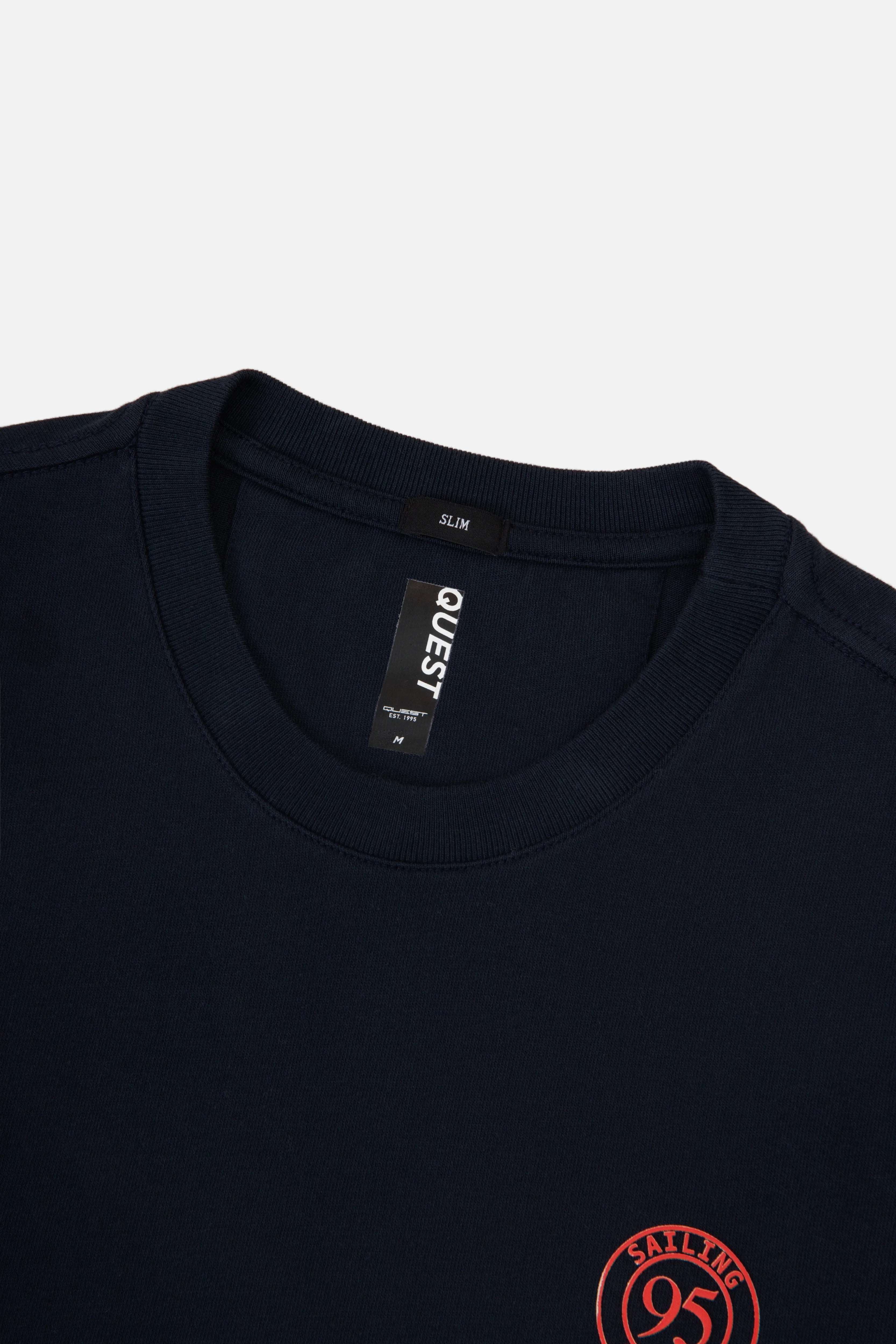 CAMISETA MANGA CORTA COLOR AZUL OSCURO