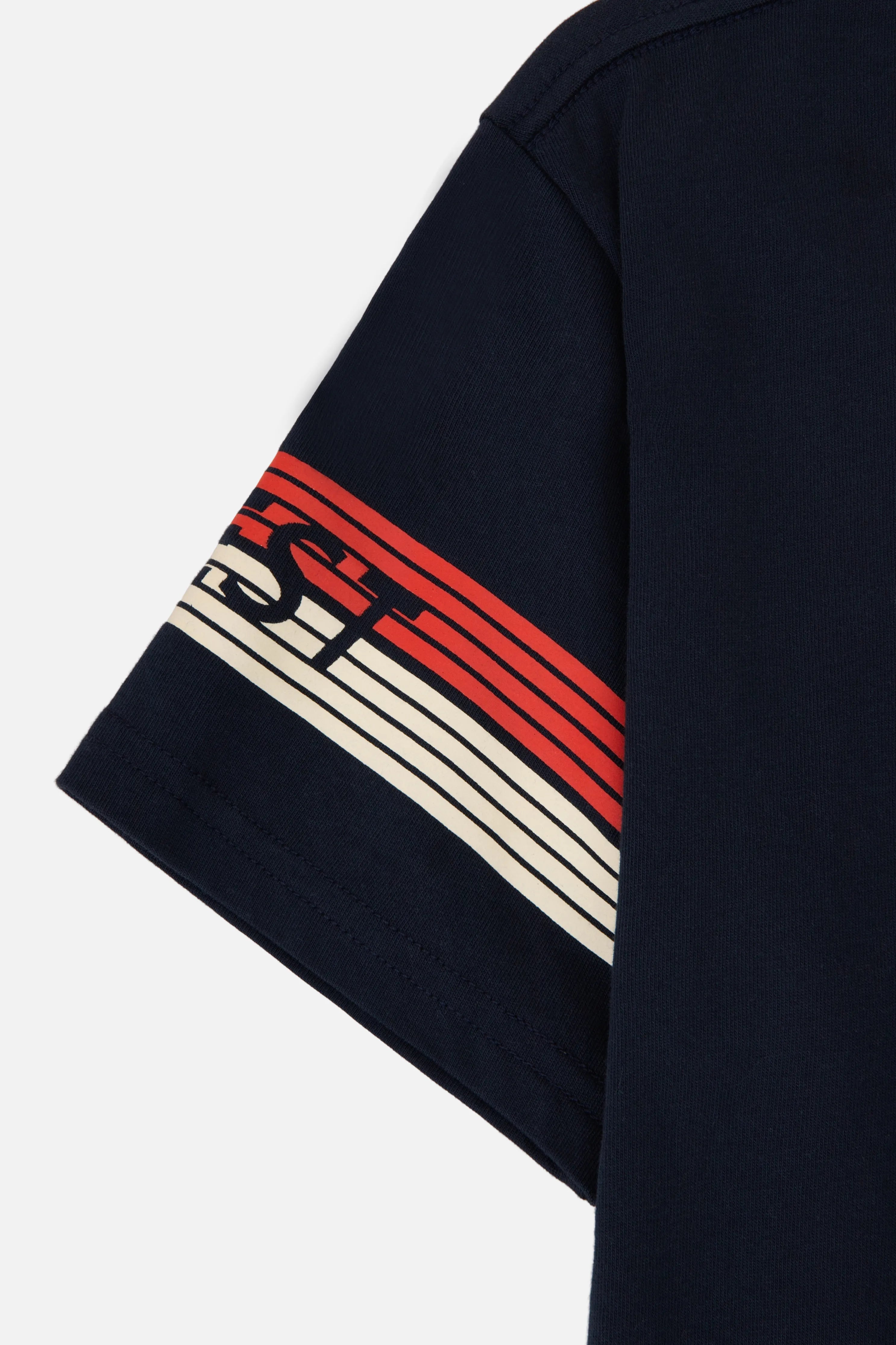 CAMISETA MANGA CORTA COLOR AZUL OSCURO