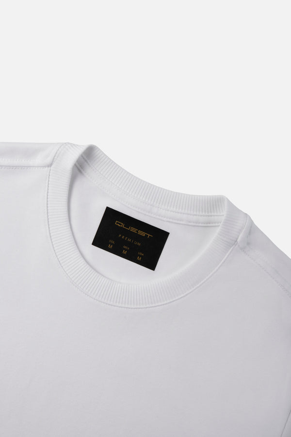 CAMISETA MANGA CORTA COLOR BLANCO BLANCO