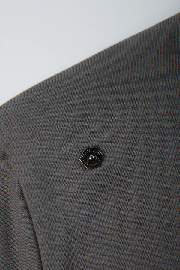 CAMISETA MANGA CORTA COLOR PEWTER