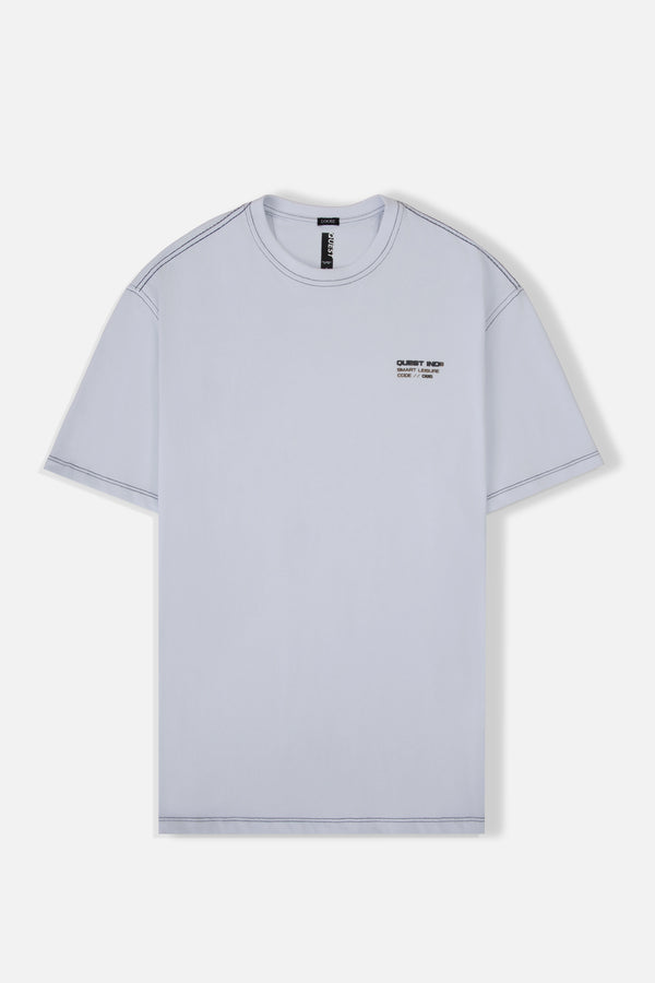 CAMISETA MANGA CORTA COLOR BLANCO OPTICO