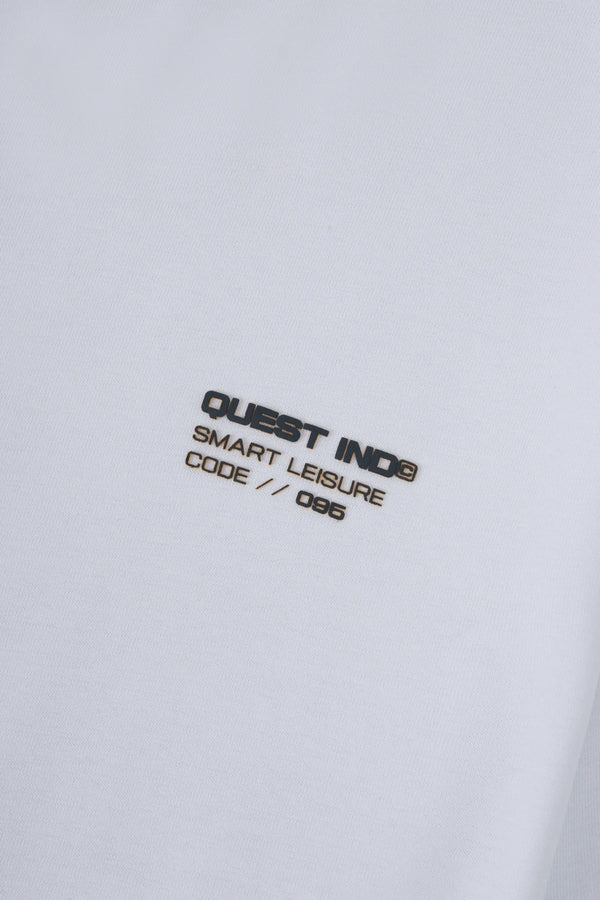 CAMISETA MANGA CORTA COLOR BLANCO OPTICO