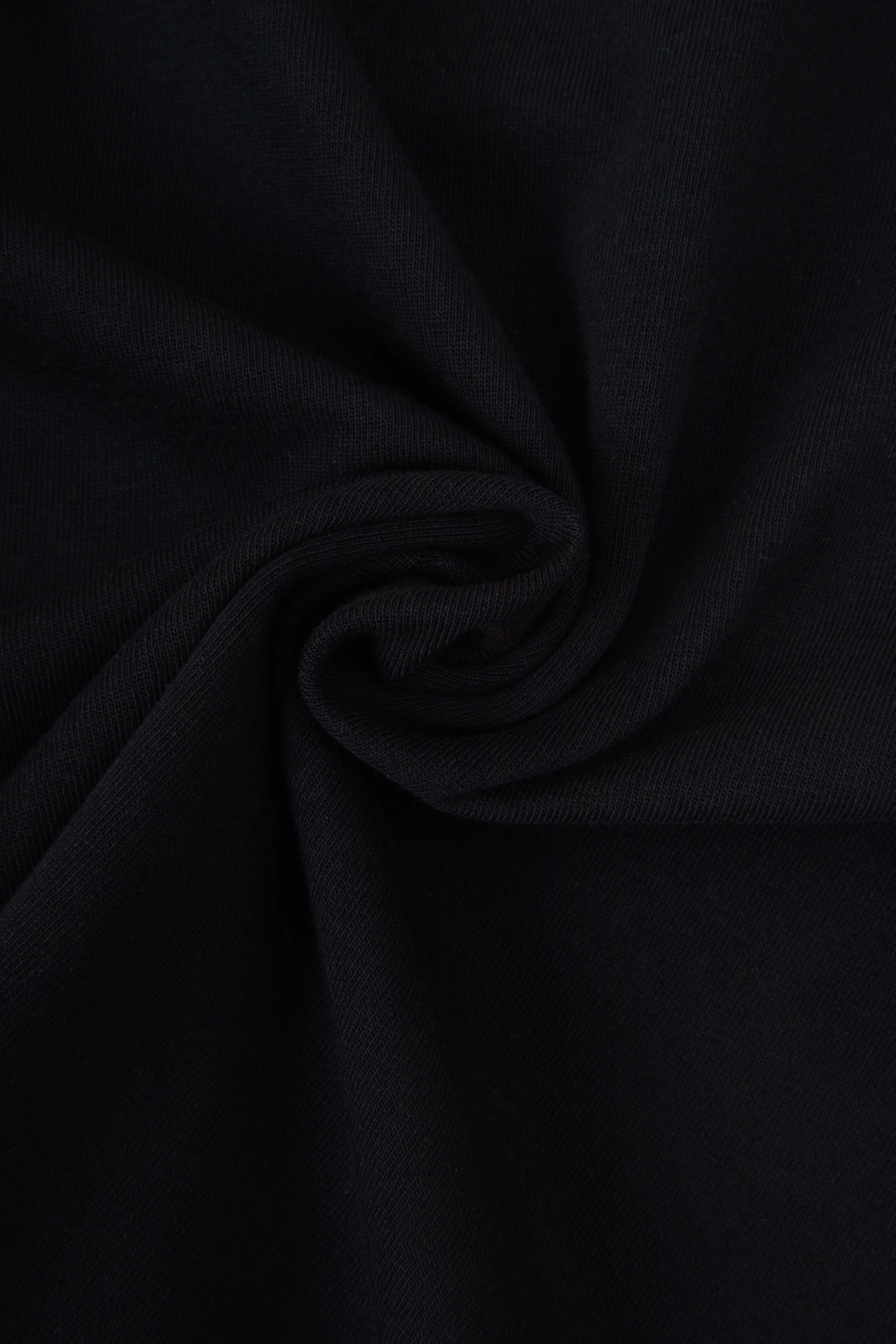 CAMISETA MANGA CORTA COLOR NEGRO