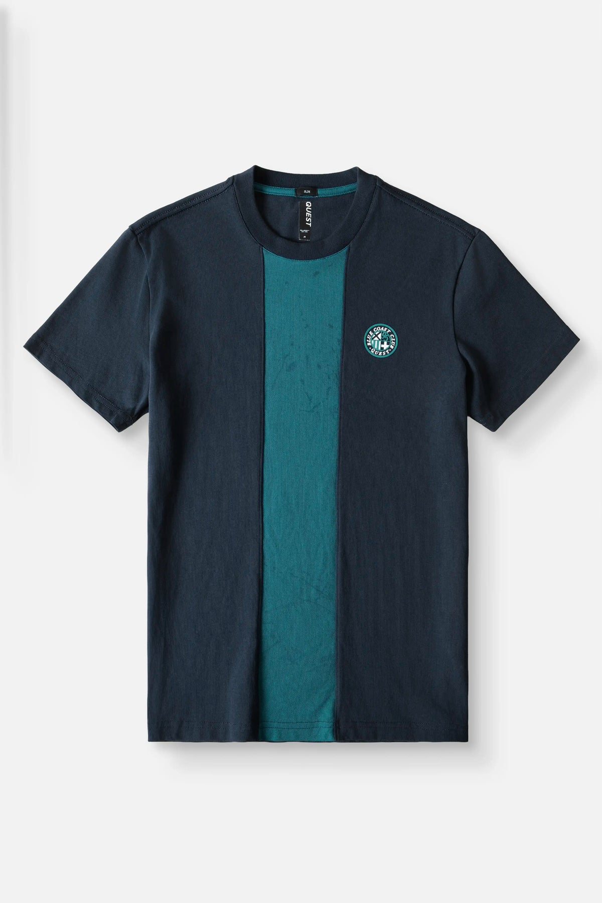 CAMISETA MANGA CORTA COLOR AZUL NOCHE