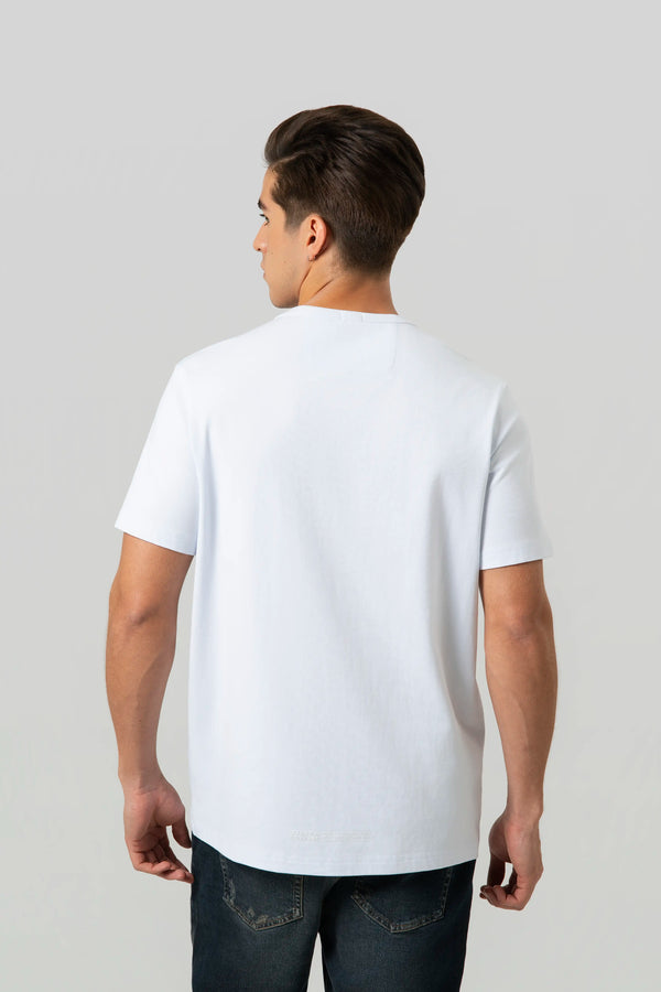 CAMISETA MANGA CORTA COLOR BLANCO