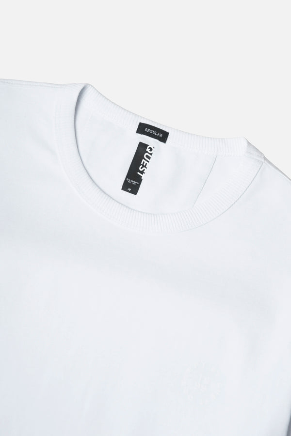 CAMISETA MANGA CORTA COLOR BLANCO