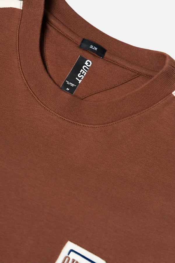 CAMISETA MANGA CORTA COLOR BRUNETTE