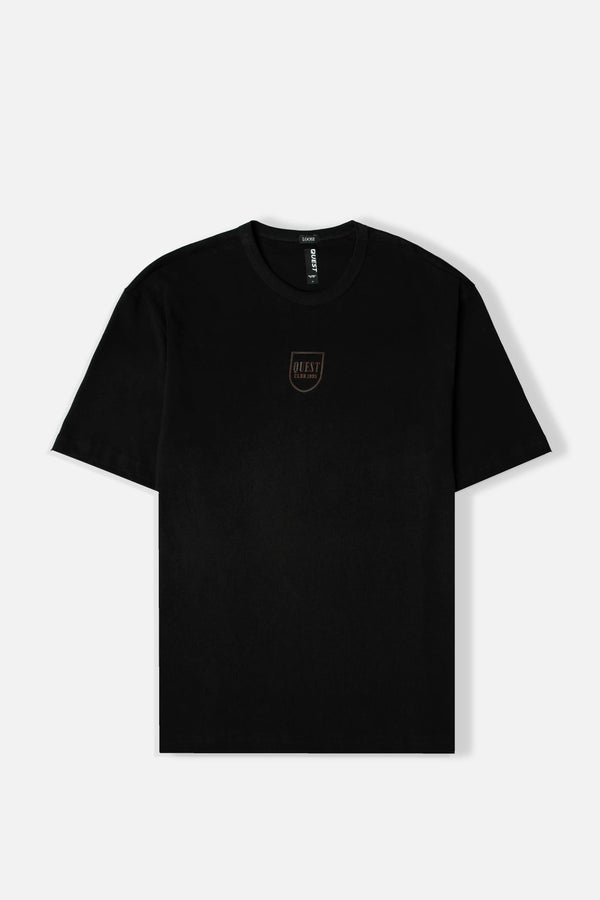 CAMISETA MANGA CORTA COLOR NEGRO
