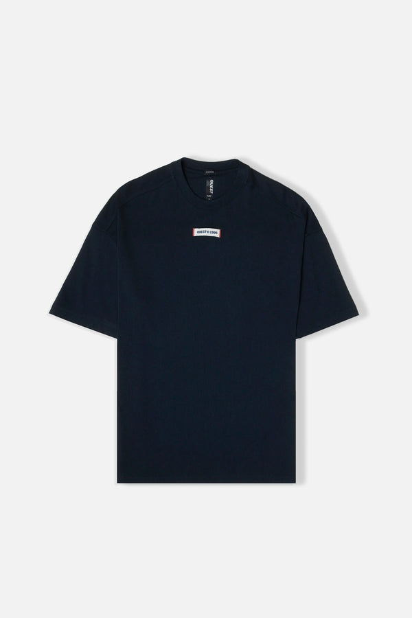 CAMISETA MANGA CORTA COLOR AZUL OSCURO