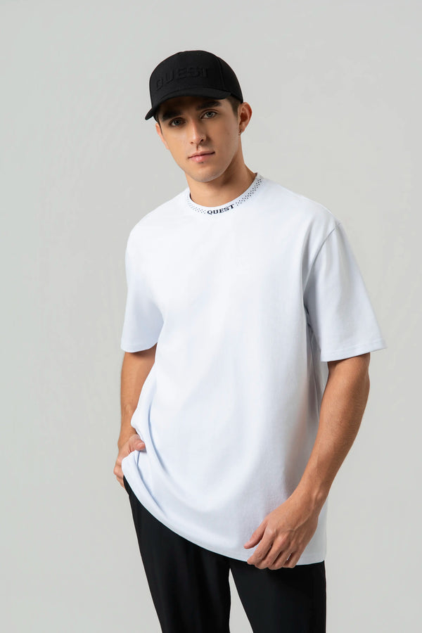 CAMISETA MANGA CORTA COLOR BLANCO BLANCO