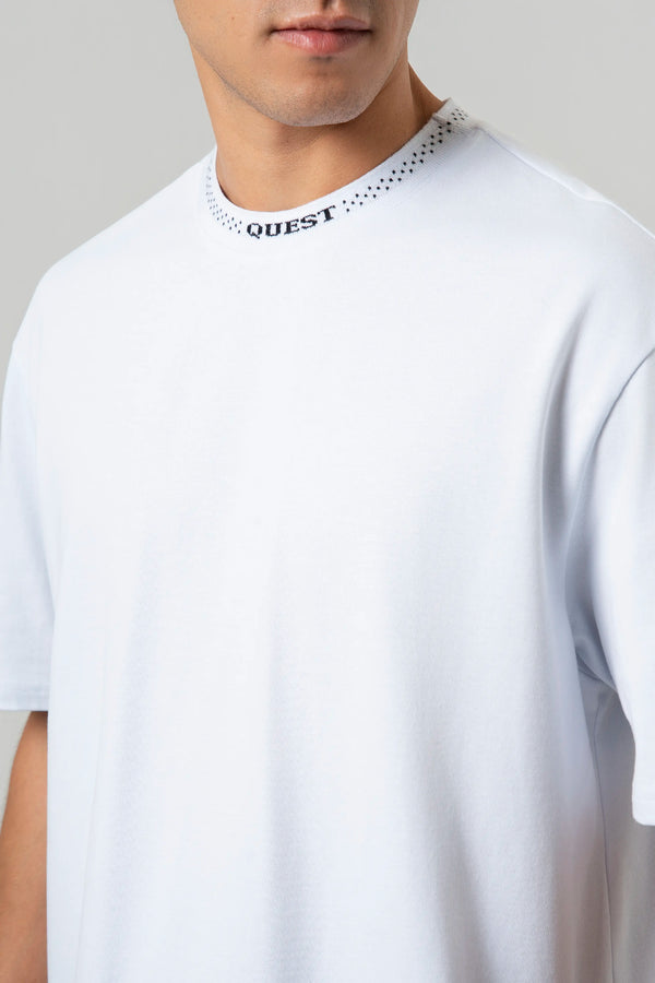 CAMISETA MANGA CORTA COLOR BLANCO BLANCO