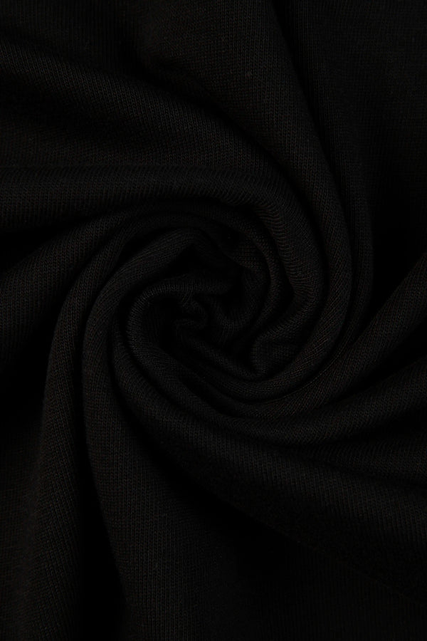 CAMISETA MANGA CORTA COLOR NEGRO