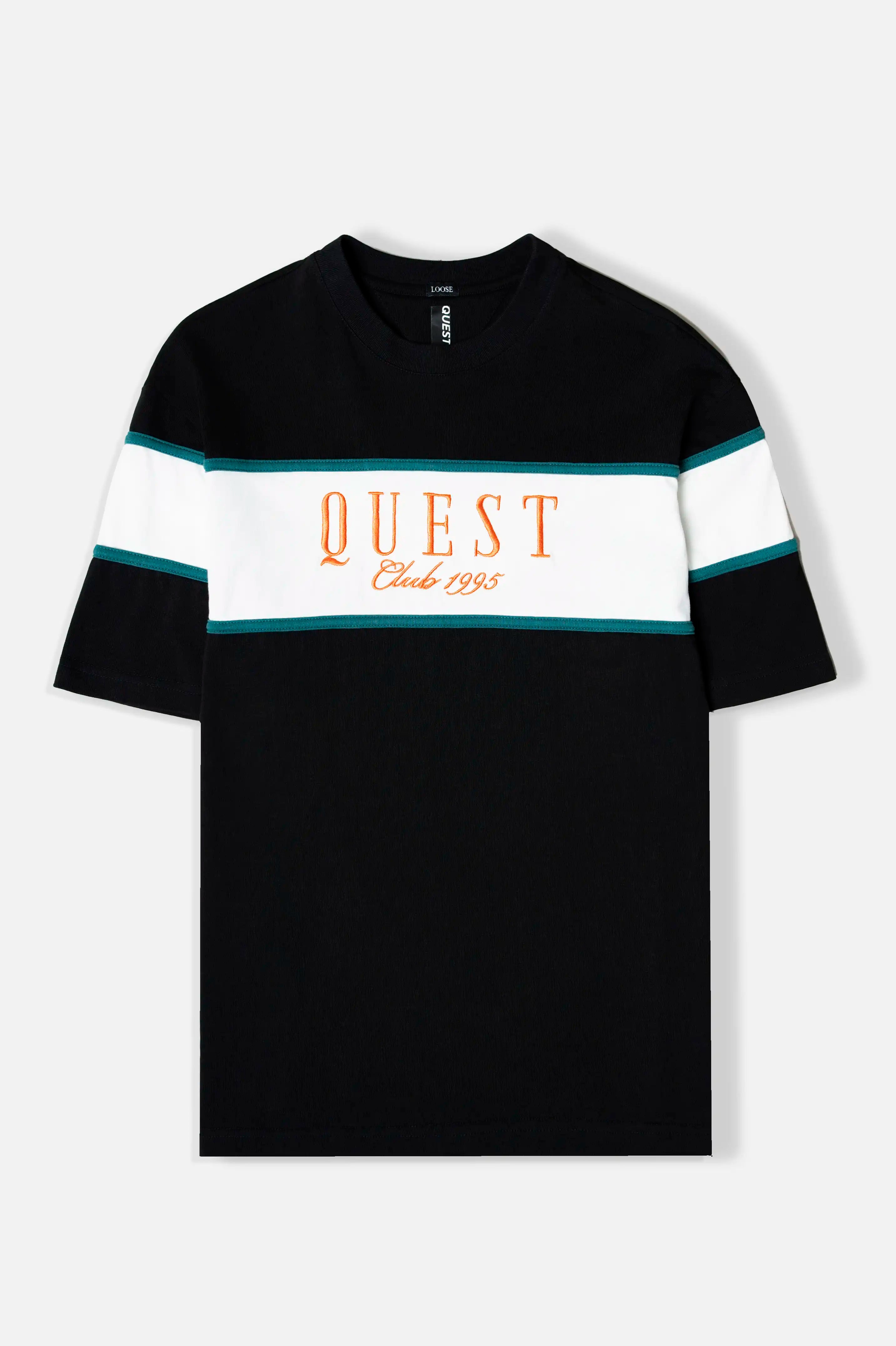 CAMISETA MANGA CORTA COLOR NEGRO