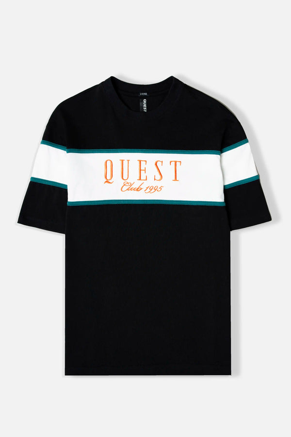 CAMISETA MANGA CORTA COLOR NEGRO