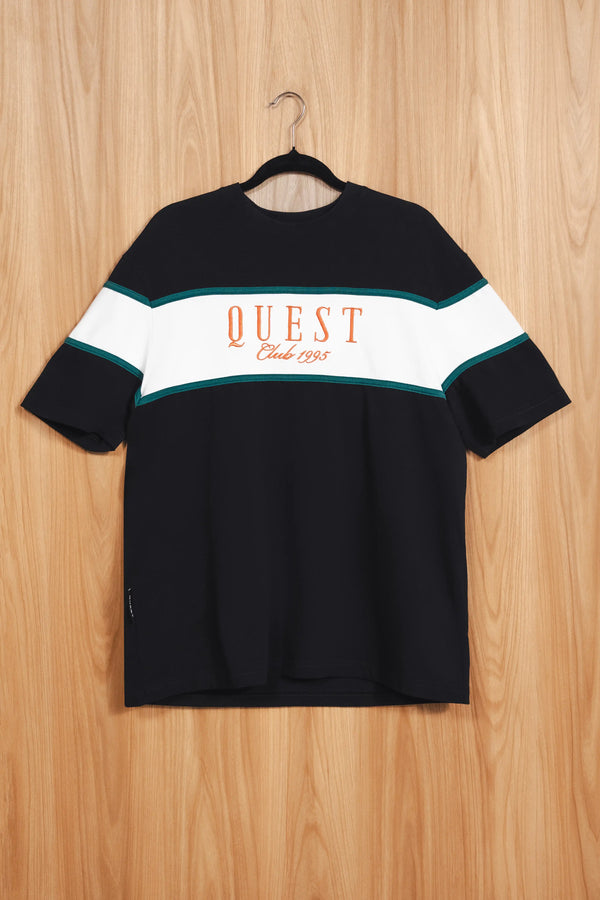 CAMISETA MANGA CORTA COLOR NEGRO