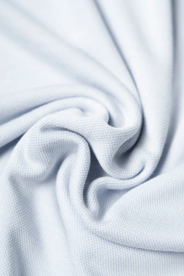 CAMISETA MANGA CORTA COLOR BABY BLUE