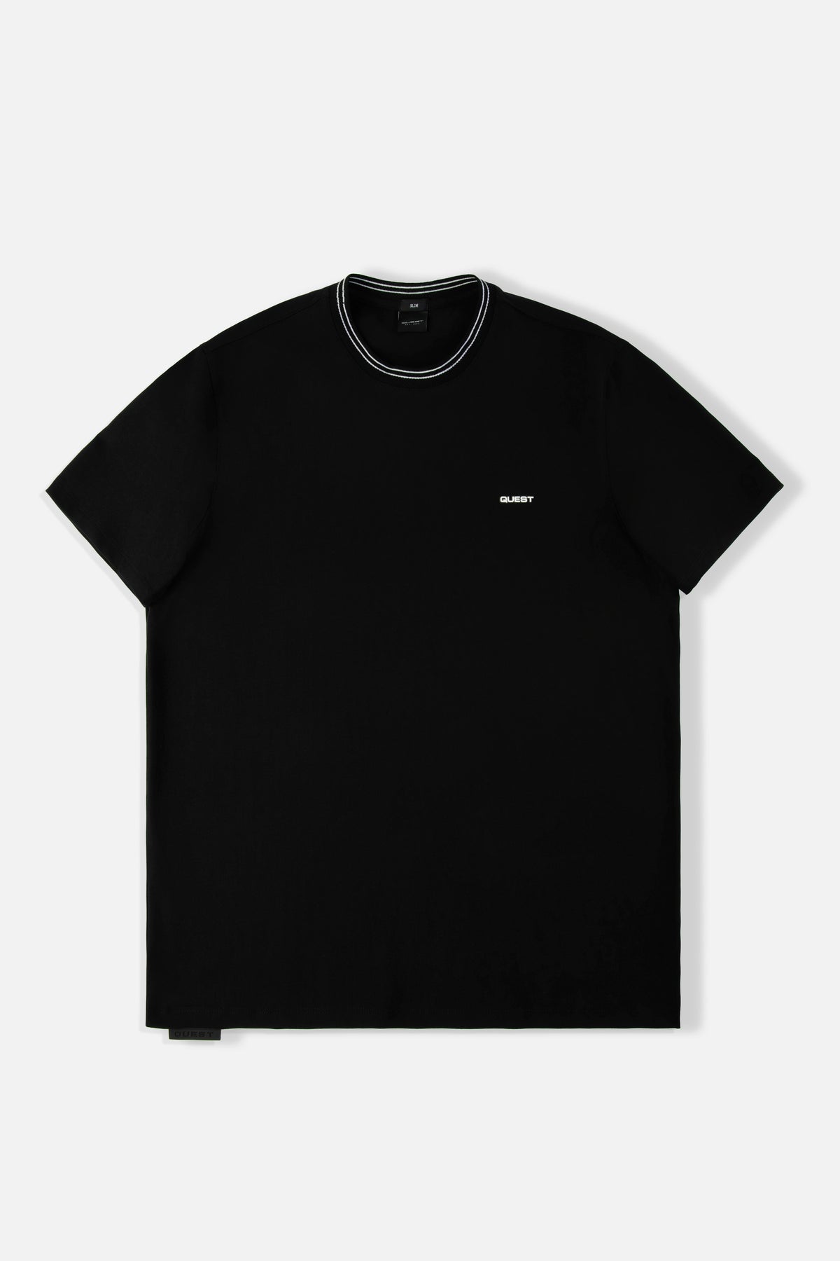 CAMISETA MANGA CORTA COLOR NEGRO
