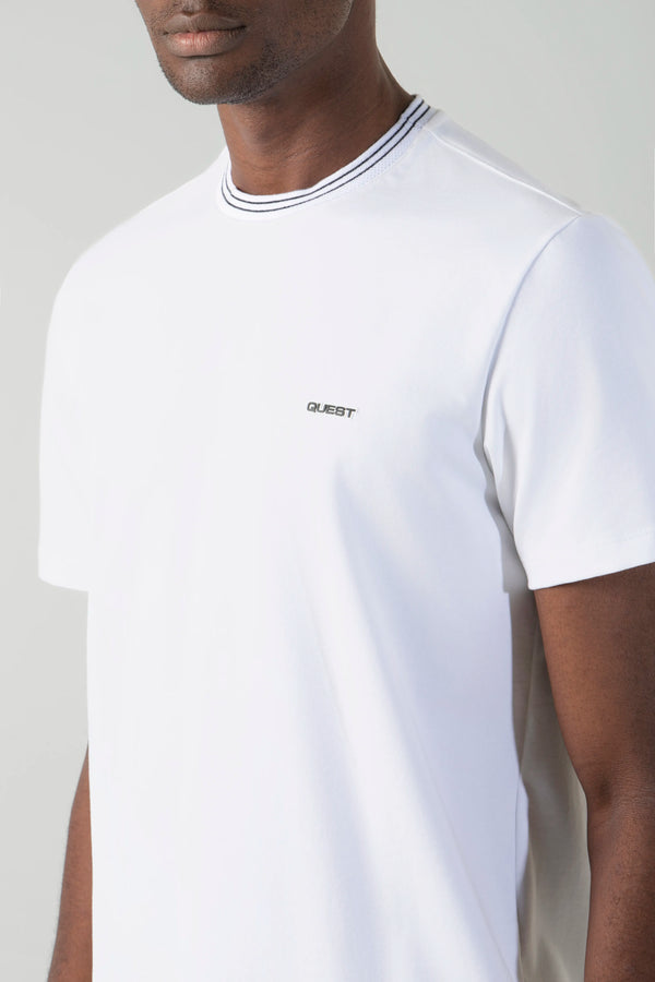 CAMISETA MANGA CORTA COLOR BLANCO