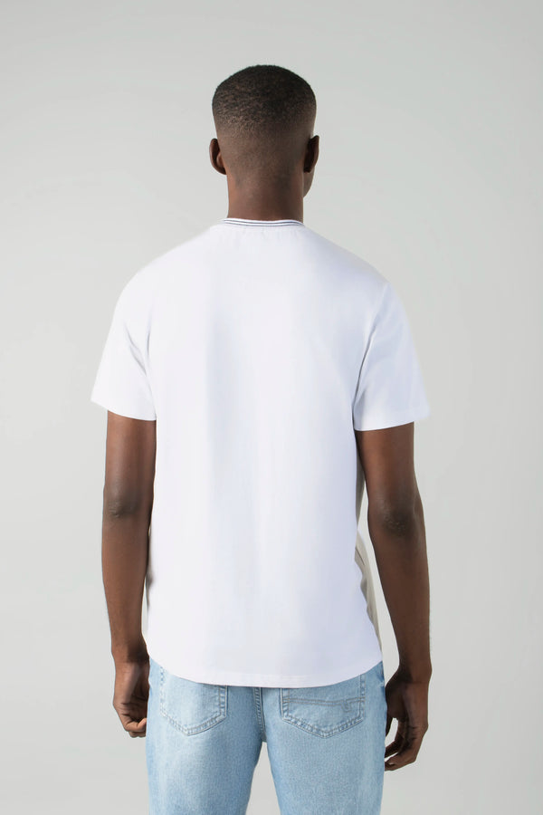 CAMISETA MANGA CORTA COLOR BLANCO