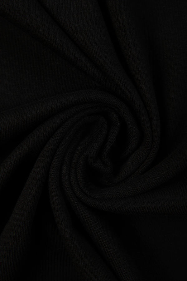 CAMISETA MANGA CORTA COLOR NEGRO