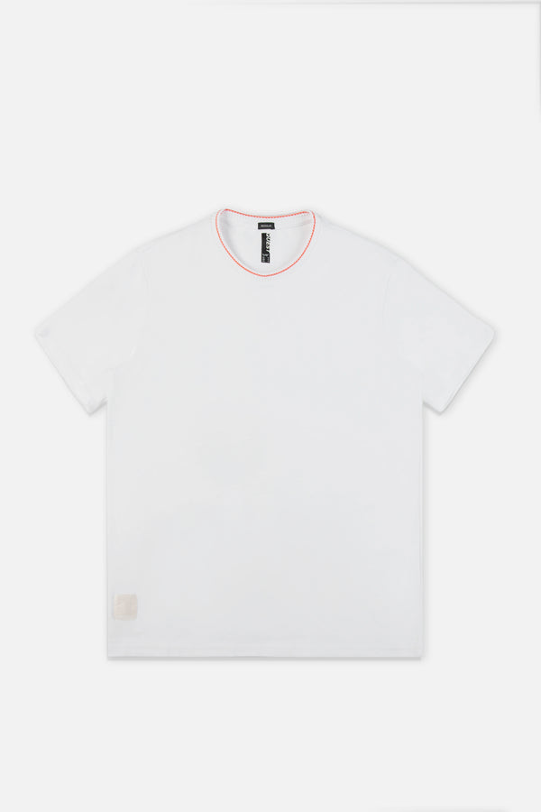 CAMISETA MANGA CORTA COLOR BLANCO