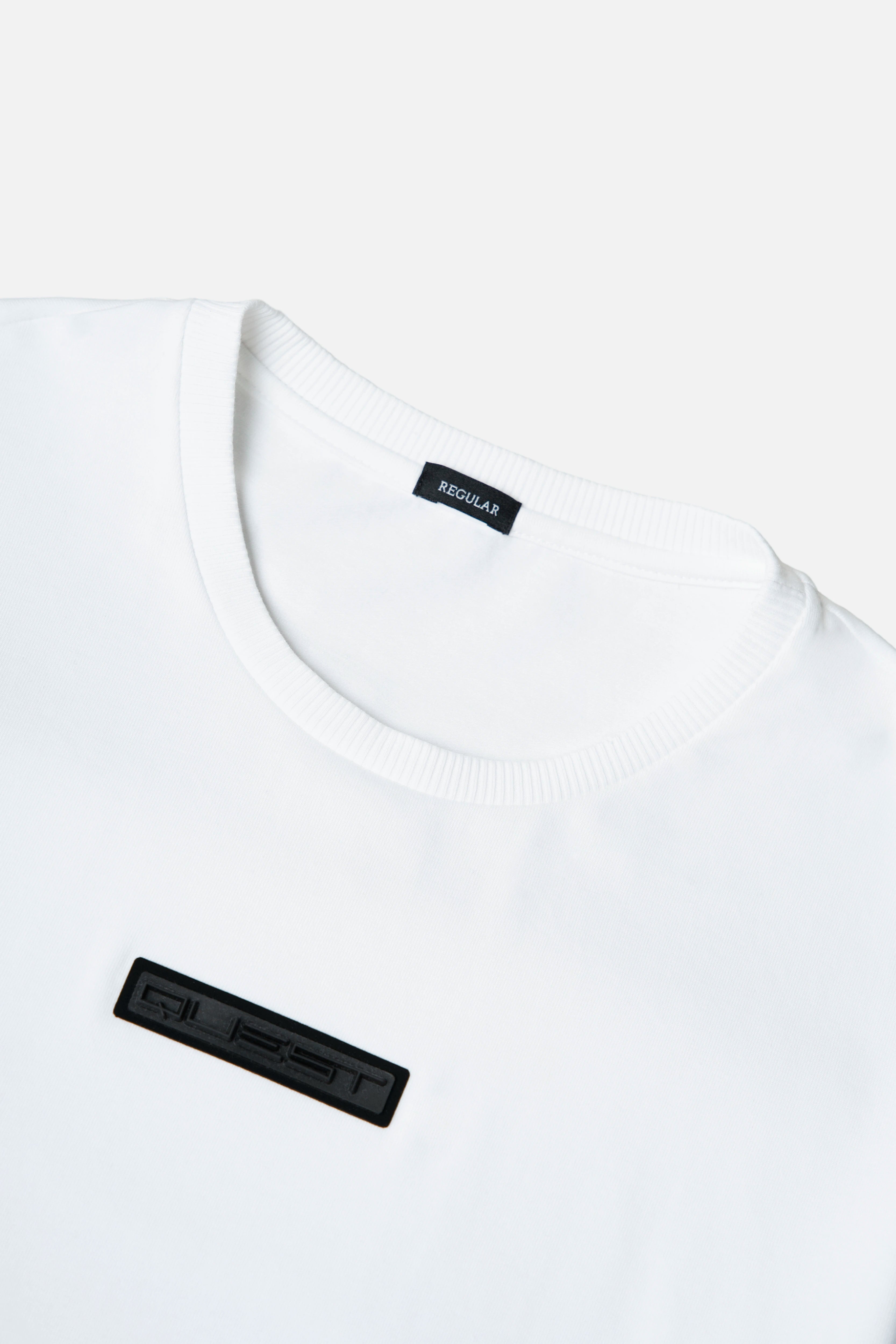 CAMISETA MANGA CORTA COLOR BLANCO