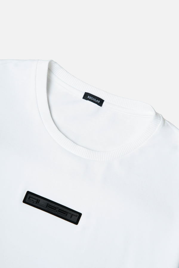 CAMISETA MANGA CORTA COLOR BLANCO