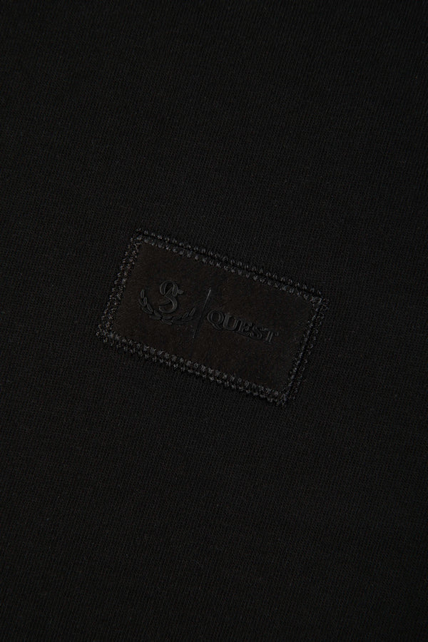 CAMISETA MANGA CORTA COLOR NEGRO