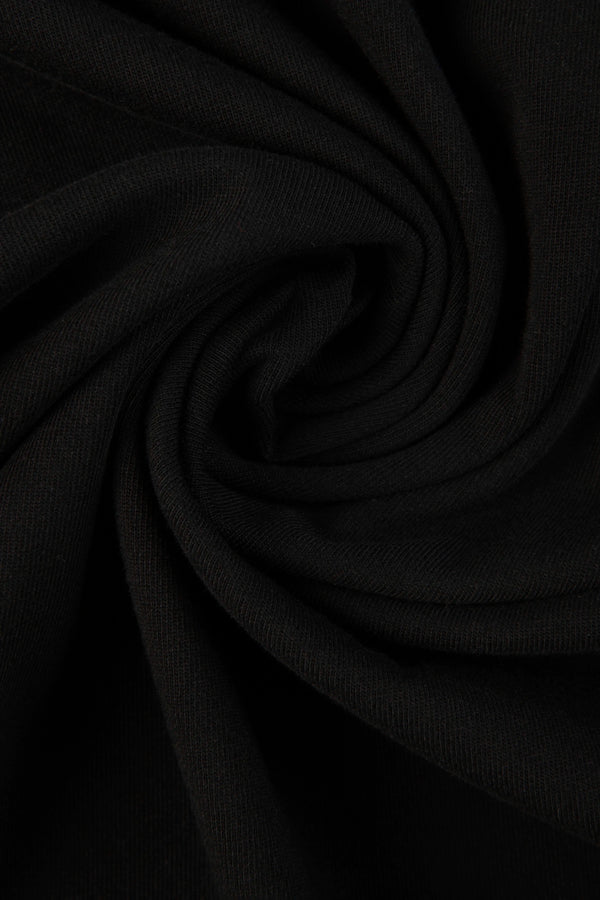 CAMISETA MANGA CORTA COLOR NEGRO