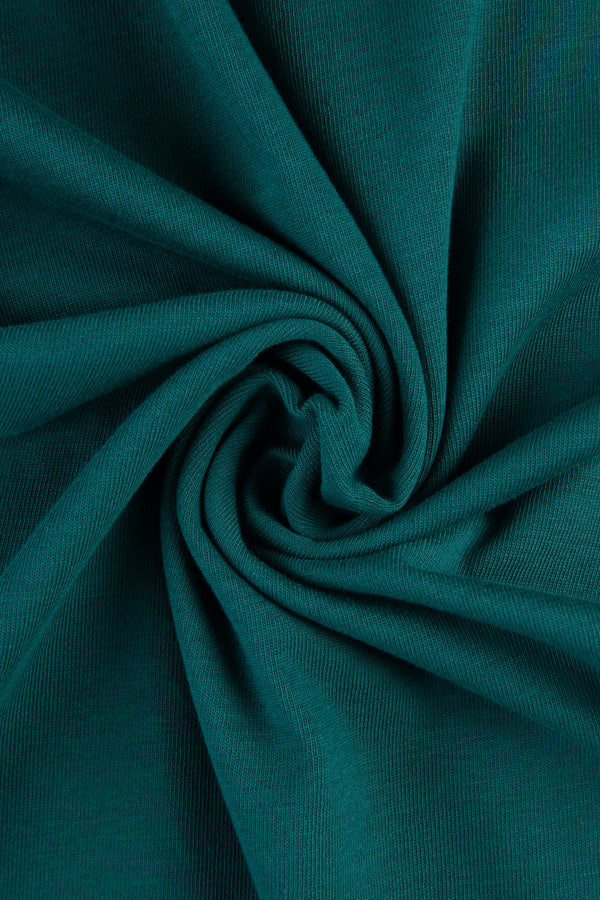 CAMISETA MANGA CORTA COLOR VERDE TEAL